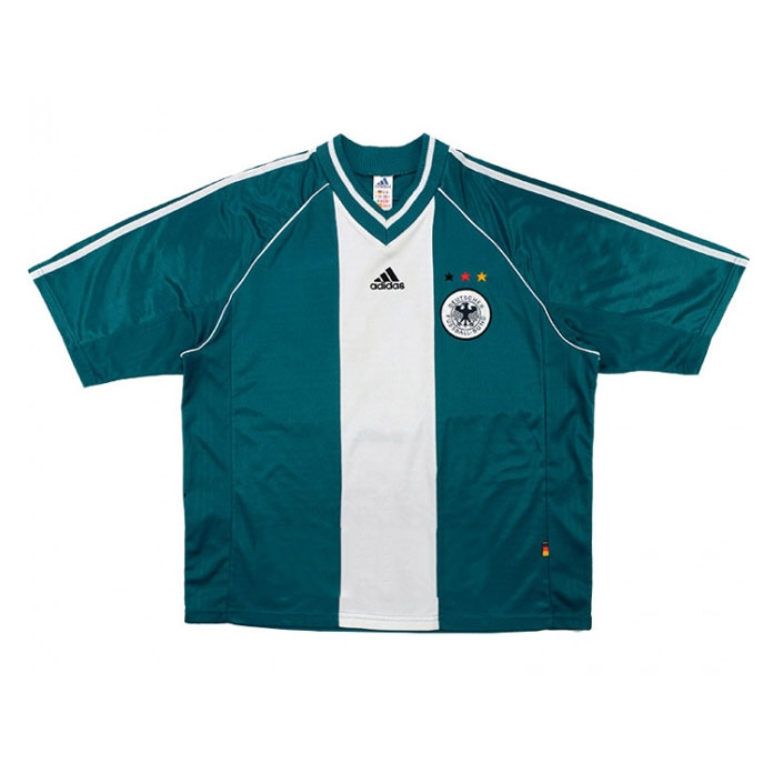 Tailandia Camiseta Alemania Segunda Equipación Retro 1998